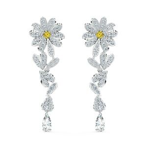 Swarovski daisy earring
